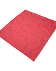 Deluxe Silk Bandana, Cinaberry