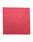 Deluxe Silk Bandana, Cinaberry