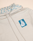 Fibonacci Hoodie in Sand/Blue