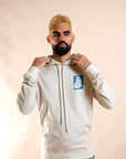 Fibonacci Hoodie in Sand/Blue