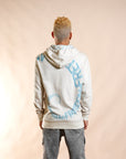 Fibonacci Hoodie in Sand/Blue