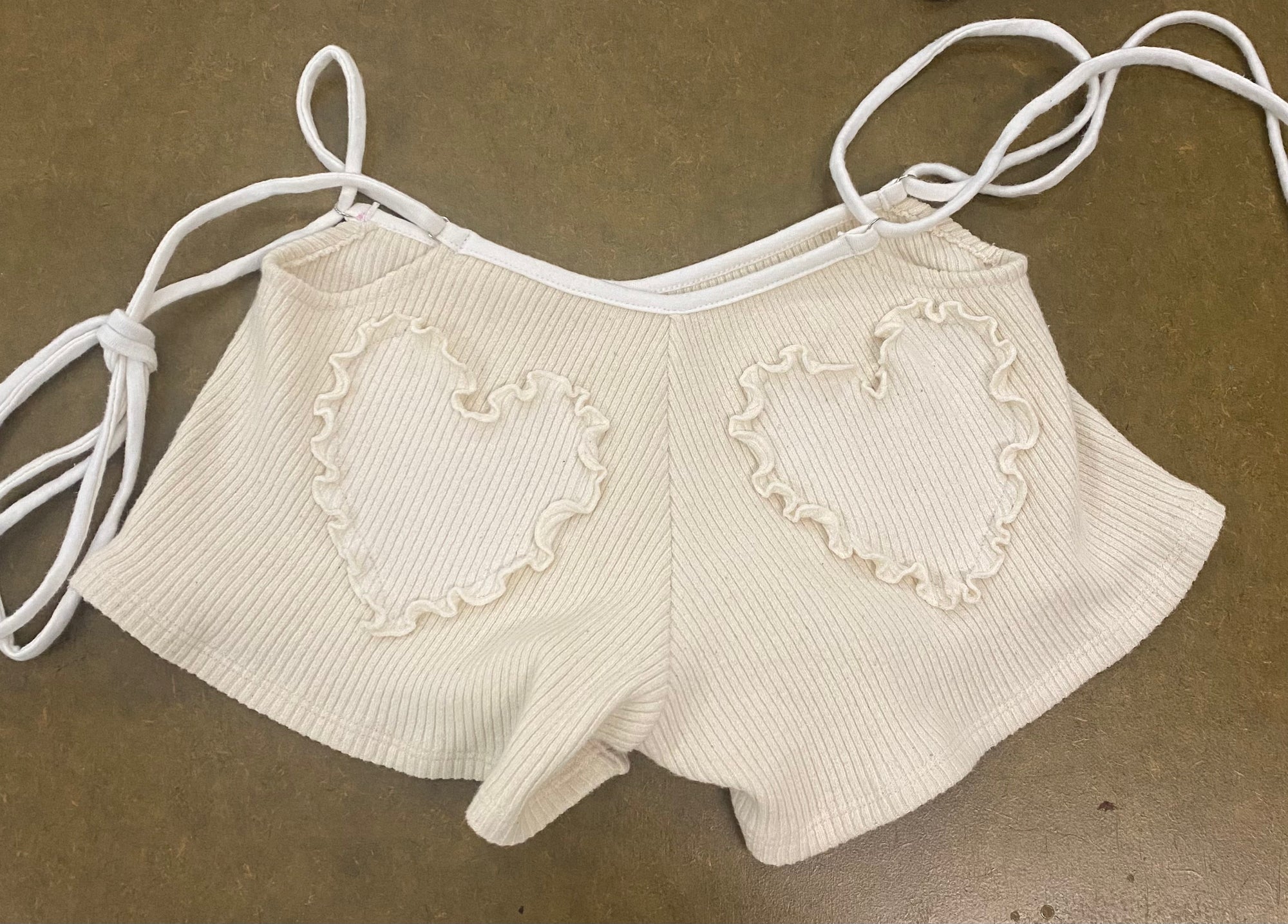 Lychee Shorts • Ribbed