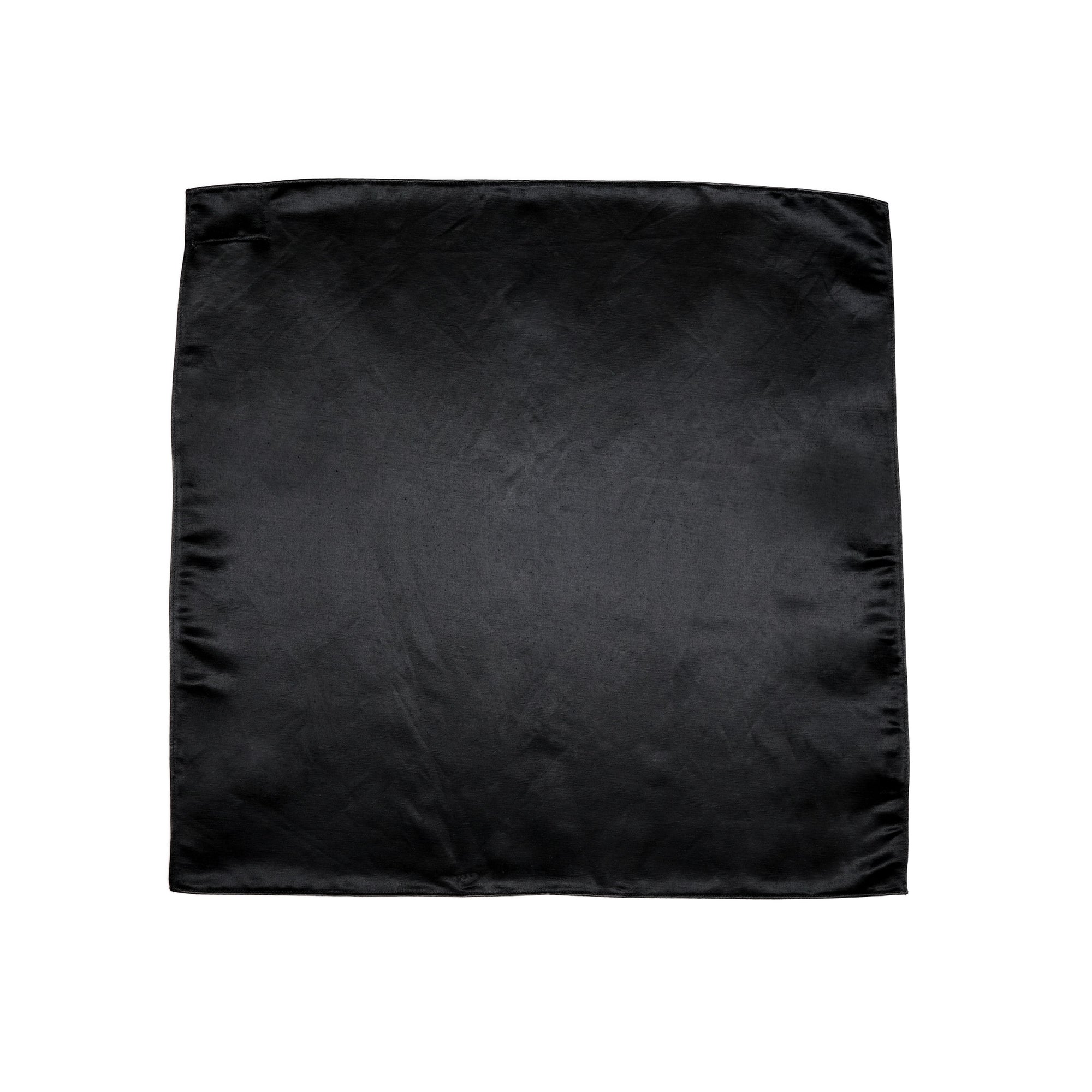 Deluxe Silk Bandana, Black