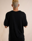 FE Hemp Tee in Black