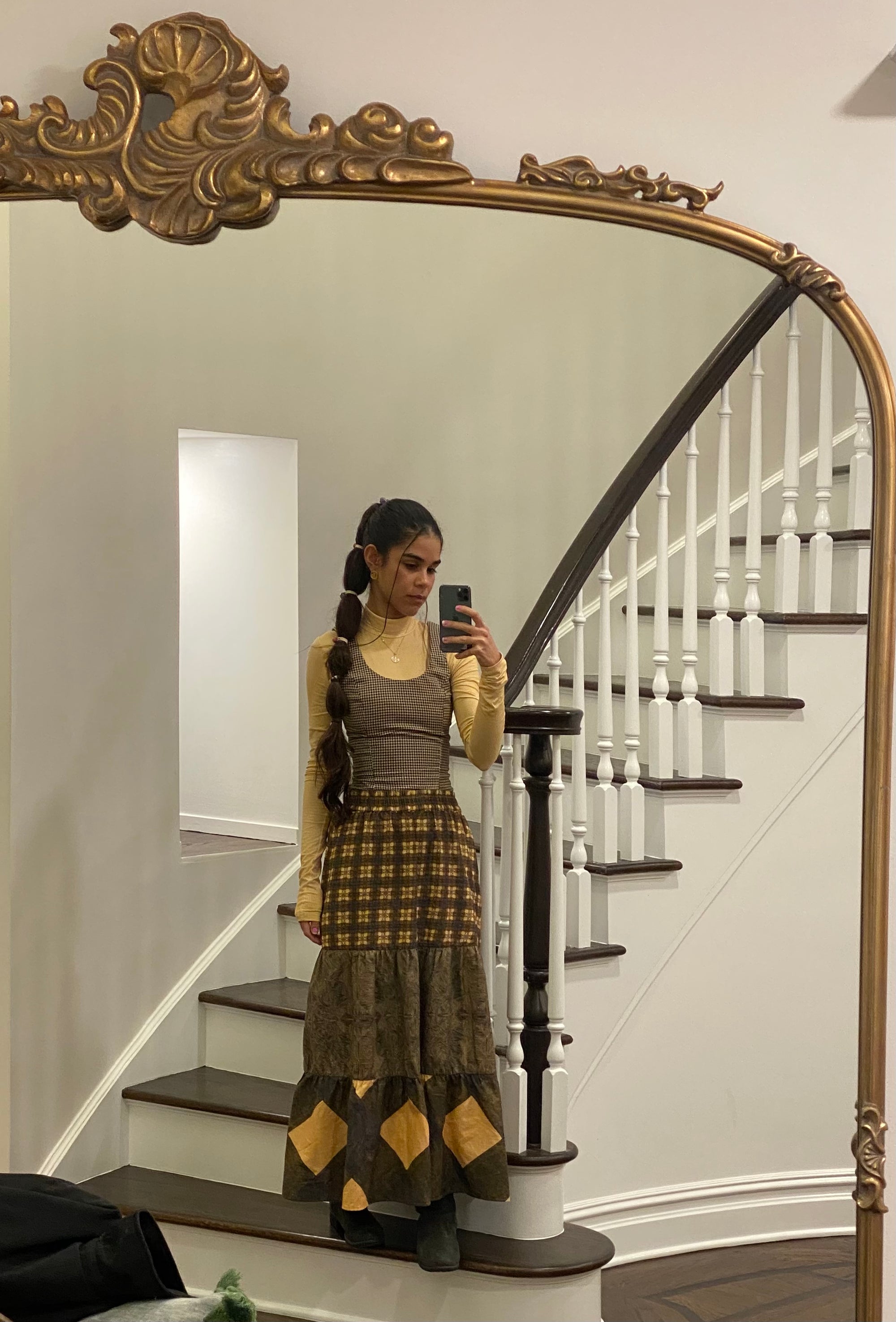 Maxi Skirt • Gingham
