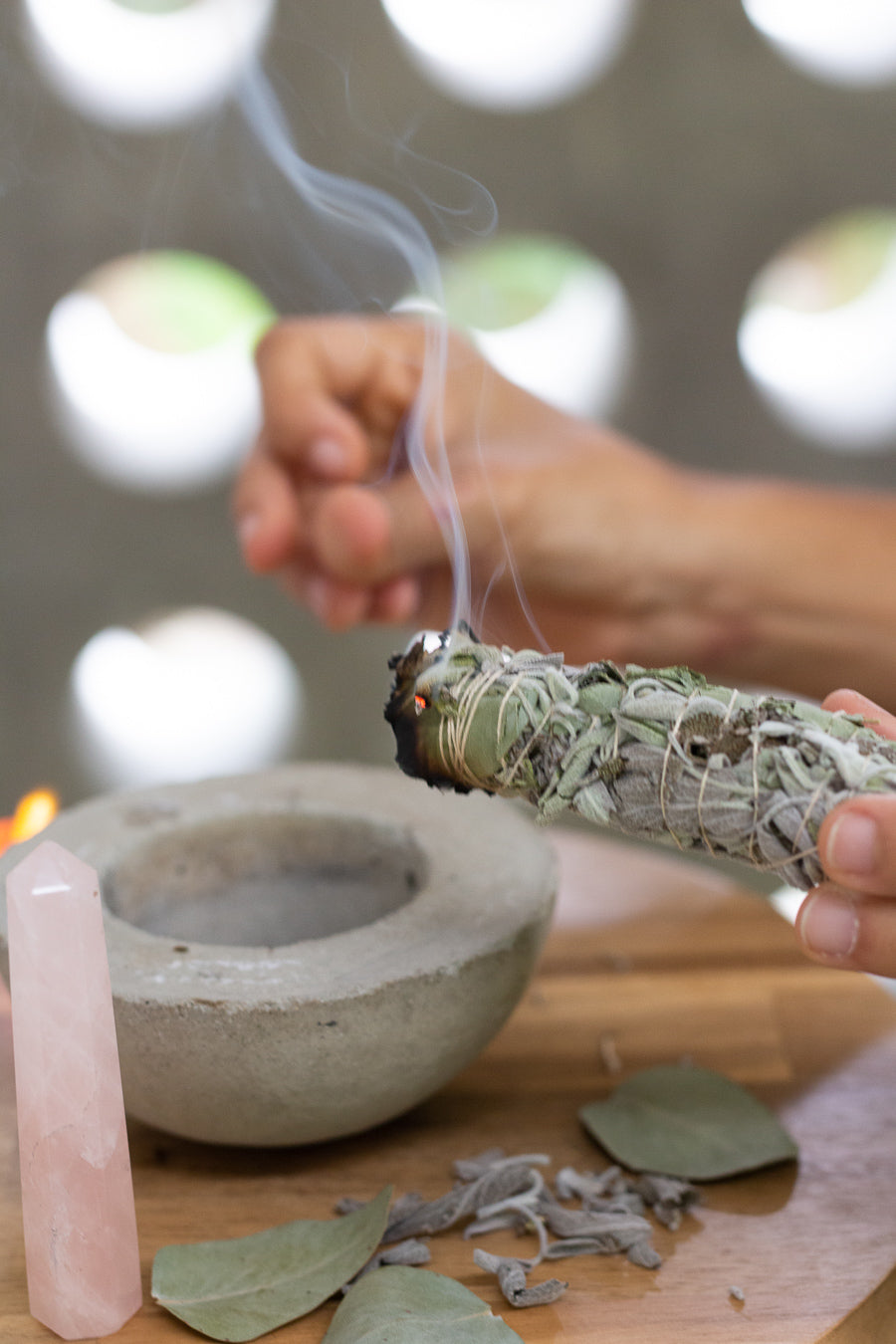 Home Grown Herbs Smudge