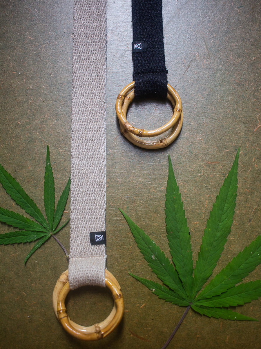 Hemp + Bamboo Wonder Belt, Natural